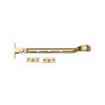 M Marcus Heritage Brass Spoon End Casement Window Stay 203mm